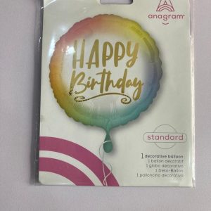 18'' happy birthday balloon