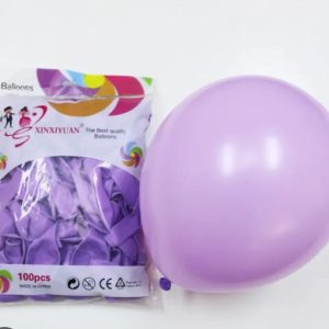 12'' latex balloon lavender