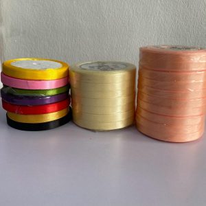 satin ribbon- half inch