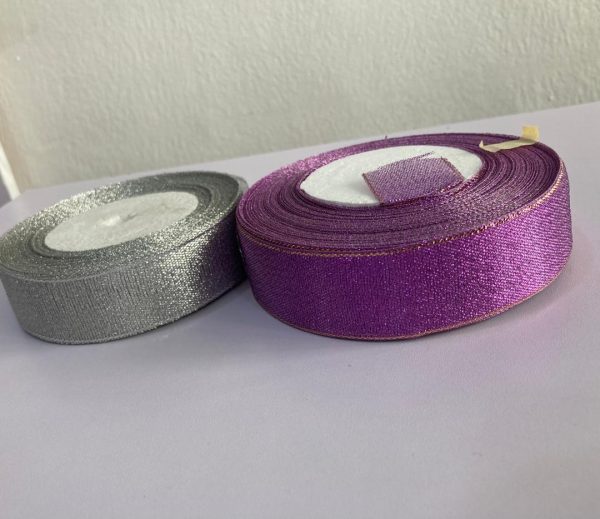 glitter roll ribbon