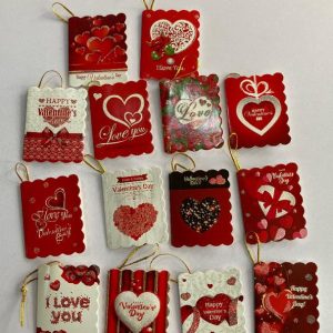 valentines card tags