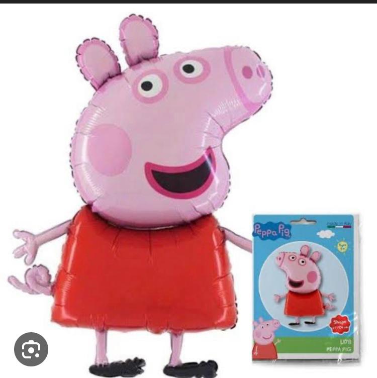 Peppa pig character balloon