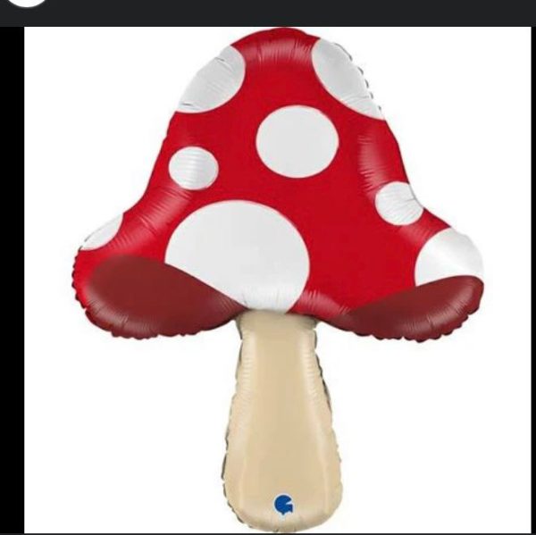 Mushroom foil balloon