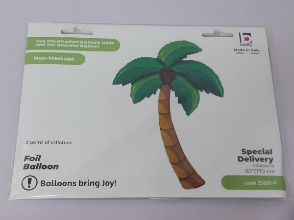 special delivery palm tree balloon