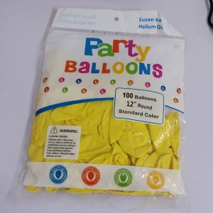 12'' yellow latex- regular brand