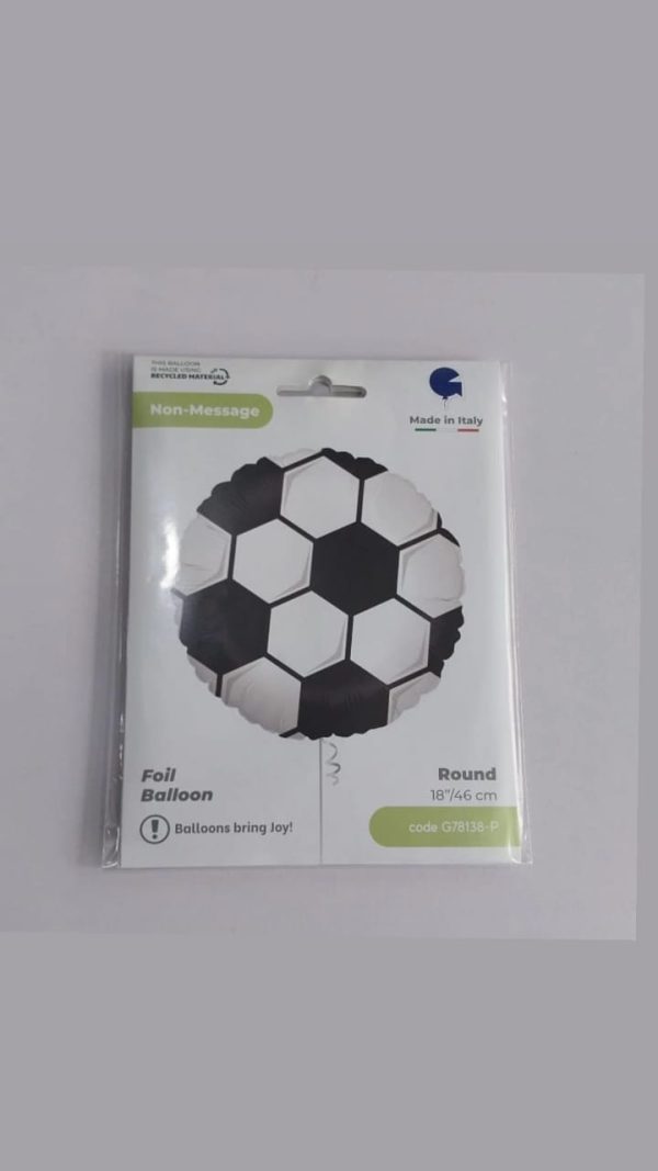 18'' Soccer foil balloon