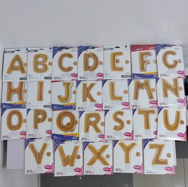 40'' Letters GOLD