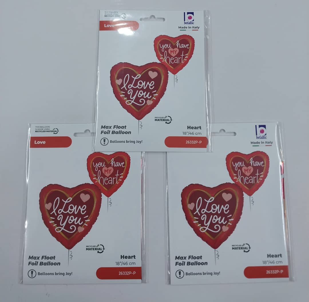 18'' Valentine's balloon