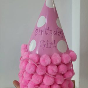 Birthday girl party hat