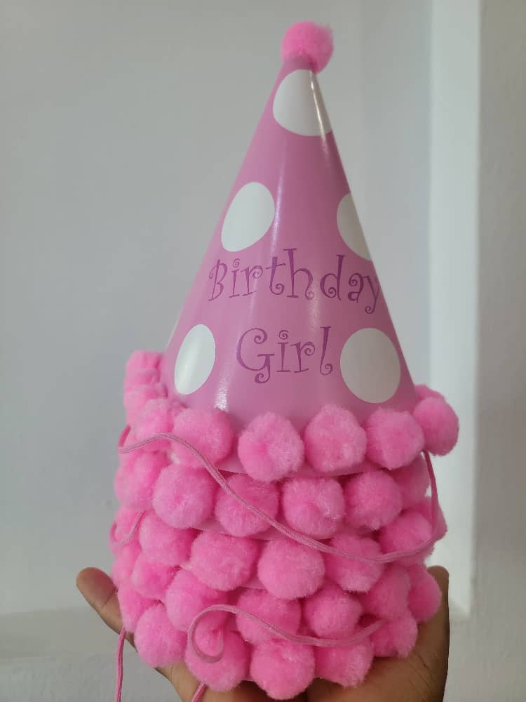 Birthday girl party hat